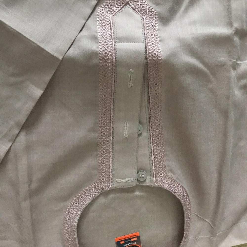 Boys kurta and shalwar set, cotton, brand new